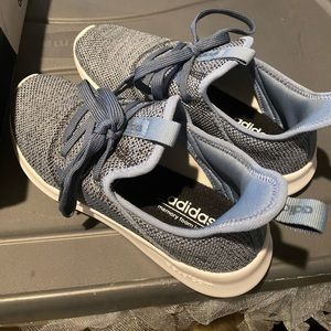 Brand new Adidas Cloudfoam Gray Blue color. Size 5